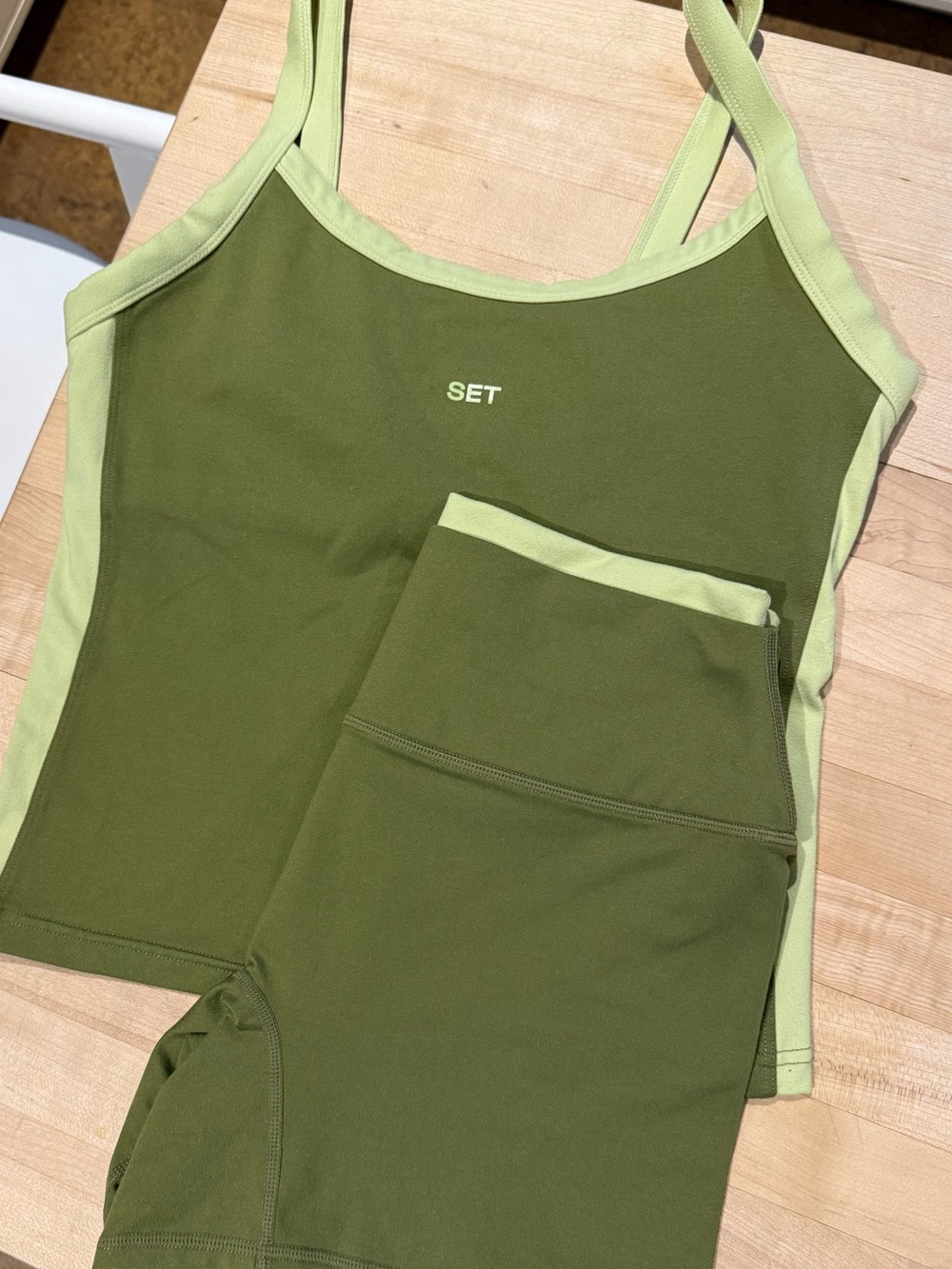 SET Active Formcloud Cloud Control Cami & Shorts Size M in Margarita